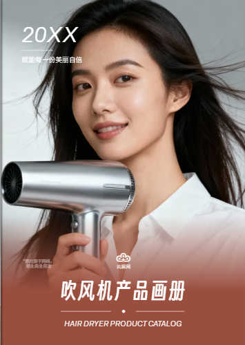 專業產品畫冊模板展示